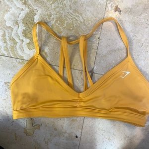 Yellow gym shark size medium